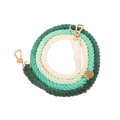 Gradient Hand Woven Cotton Rope Pet Leash